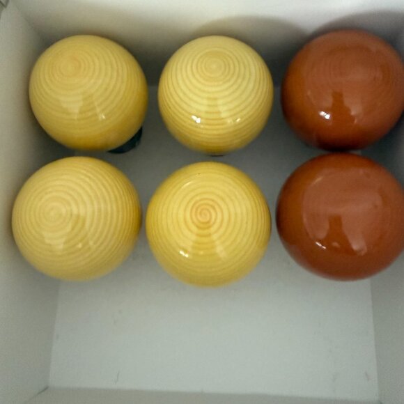 IKEA - Deci - vintage porcelain finials - set of 6 - Picture 4 of 4